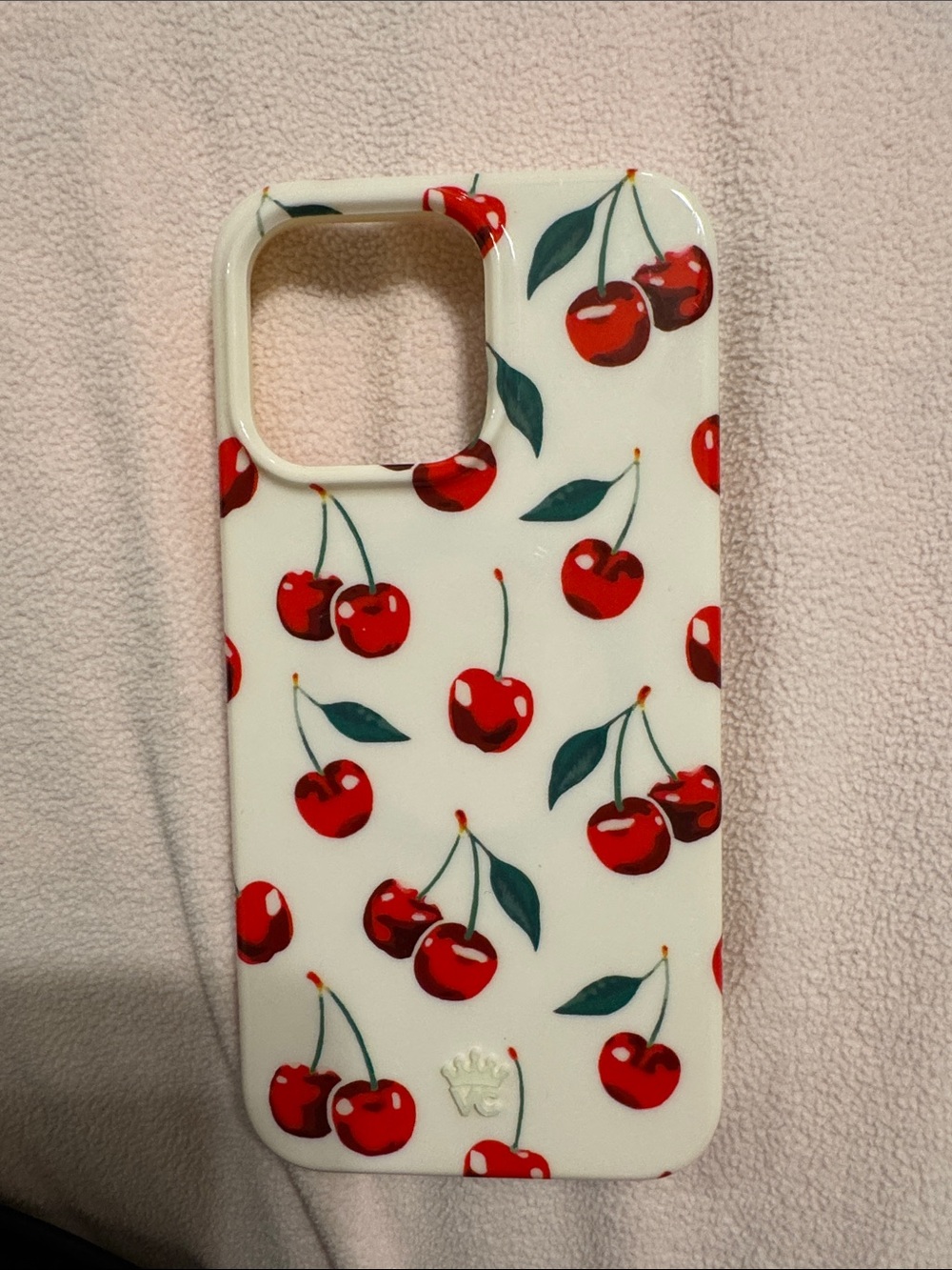 Velvet Caviar Mon Cheri Cherry iPhone 15 PRO MAX case
